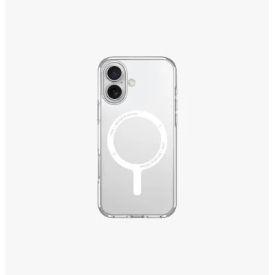 Uniq Hybrid Iphone 16 Plus (2024) 6.7 Magclick Charging Clario (Eco) - Lucent (Clear)